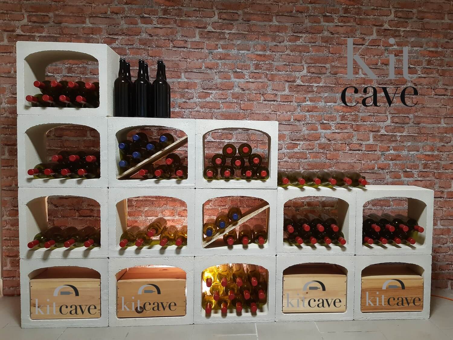 Aménagement cave à vin pour particulier et professionnel.