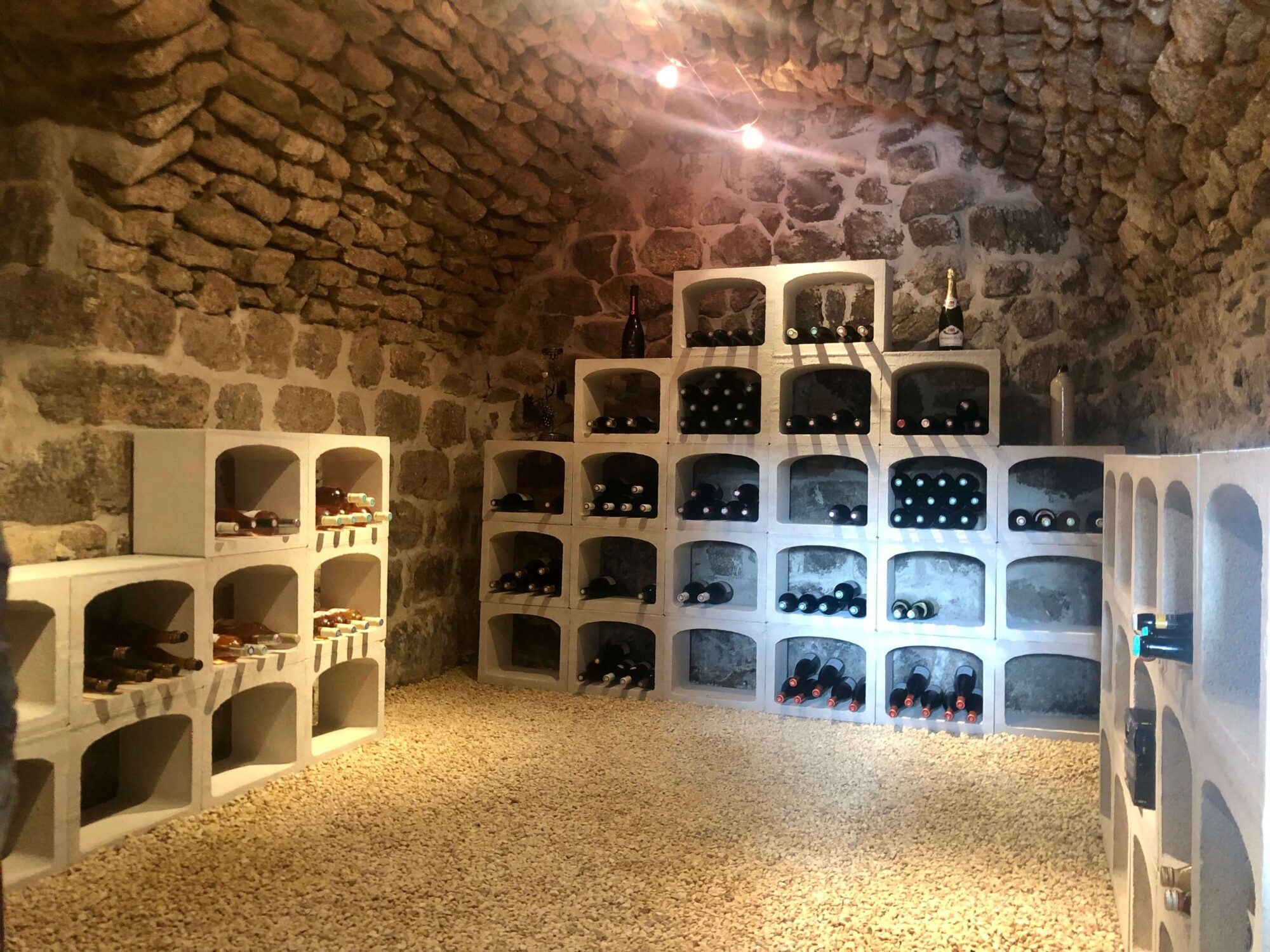 Rangement bouteille de vin pour cave