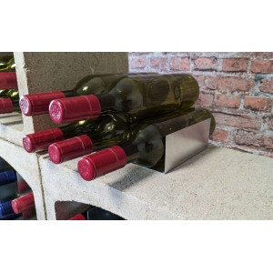 Casier à vin modulable pour stockage de bouteilles