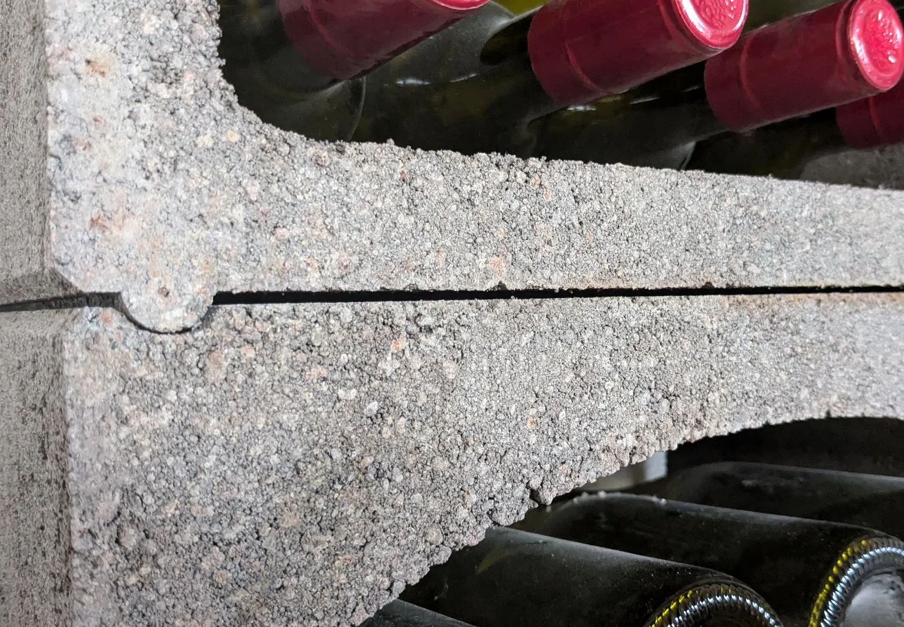 casier à vin pour stockage bouteille avec emboîtement très stable